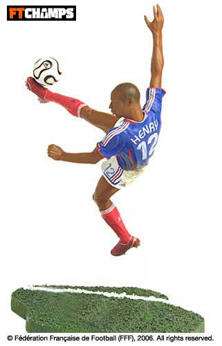 Foot Equipe de France 2006 figurine Henry 7.5cm
